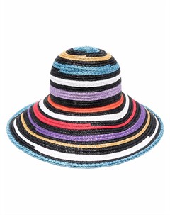 Полосатая шляпа с широкими полями Missoni mare