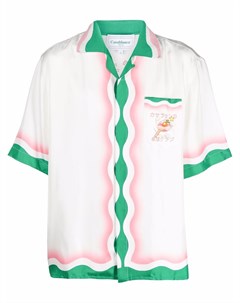 Шелковая рубашка Le Jeu de Ping Pong Casablanca