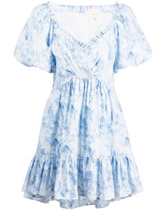 Платье мини Kayla с пышными рукавами Cinq a sept