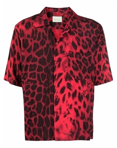 Рубашка с леопардовым принтом Aries