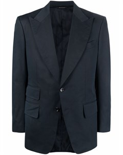 Однобортный пиджак с заостренными лацканами Tom ford