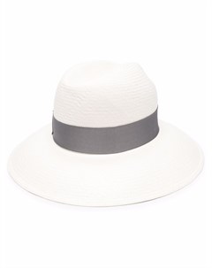 Соломенная шляпа федора Claudette Borsalino