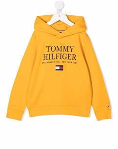 Худи из органического хлопка с логотипом Tommy hilfiger junior