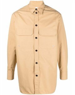 Рубашка с нагрудными карманами Jil sander