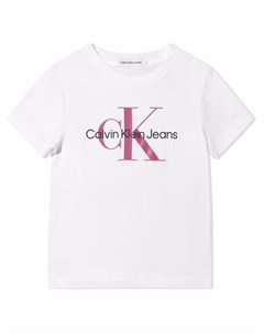 Футболка с логотипом CK Calvin klein jeans