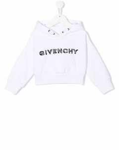 Худи с вышитым логотипом Givenchy kids