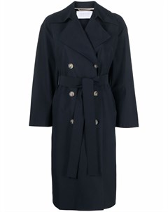 Двубортное пальто с поясом Harris wharf london