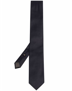 Шелковый фактурный галстук Canali