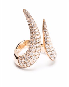 Кольцо из желтого золота с бриллиантами Monan