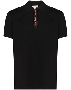 Рубашка поло с короткими рукавами и логотипом Alexander mcqueen