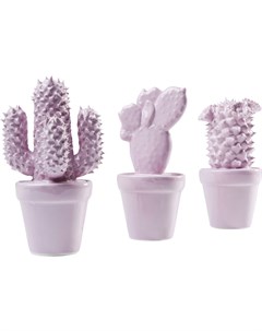 Статуэтка cactus розовый 13x22x12 см Kare