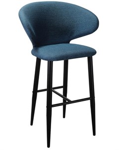 Барный стул askold сканди блю арт синий 55x107x65 см R-home