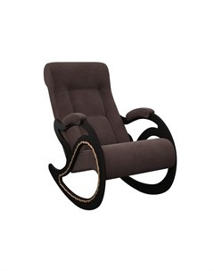 Кресло качалка verona 7 коричневый 59x88x105 см Комфорт