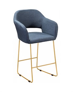 Кресло бар oscar синий 60x81x55 см R-home