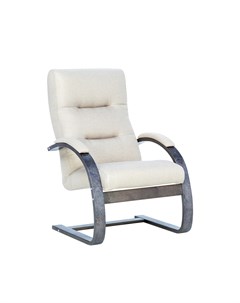 Кресло монэ серый 68x100x80 см Leset