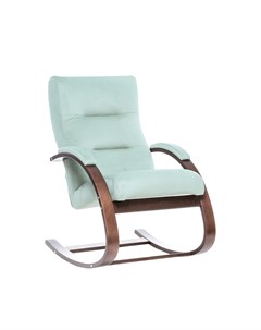 Кресло качалка милано бирюзовый 68x100x80 см Leset