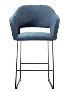 Кресло бар oscar синий 60x108x59 см R-home
