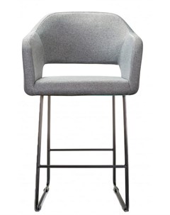Кресло полубар oscar серый 60x108x59 см R-home