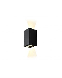 Настенный светильник double черный 11 см Iledex