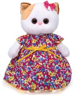 Мягкая игрушка Ли Ли в платье с цветочным принтом LK24 055 Budi basa