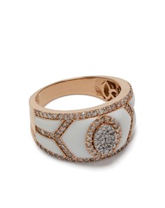 Кольцо из розового золота с бриллиантами Terzihan