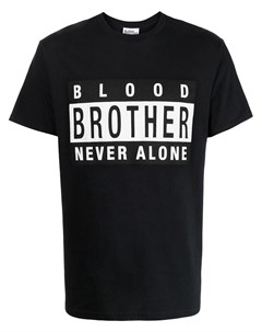 Футболка Never Alone Blood brother