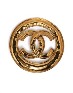 Брошь 1994 го года с логотипом CC Chanel pre-owned