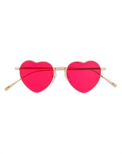Солнцезащитные очки с оправой в форме сердца Undercover