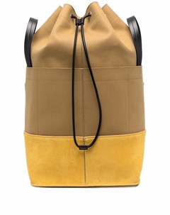 Рюкзак в стиле колор блок с кулиской Jil sander