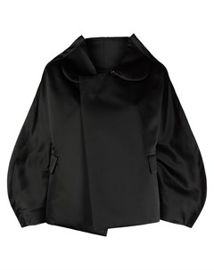 Атласная куртка с объемными рукавами Comme des garçons