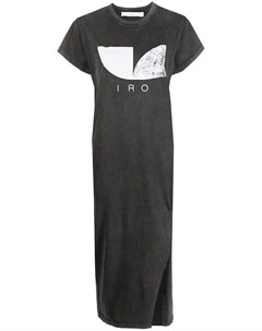 Платье футболка миди с логотипом Iro
