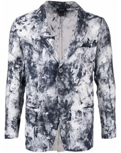 Однобортный пиджак с узором Avant toi