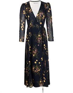 Платье Melba с запахом и цветочным принтом Reformation