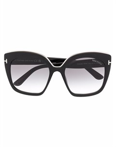 Солнцезащитные очки в массивной оправе Tom ford eyewear
