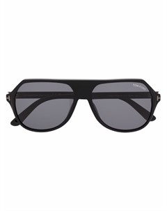 Солнцезащитные очки авиаторы с затемненными линзами Tom ford eyewear