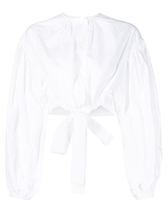 Укороченная блузка на пуговицах Patou