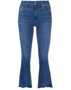 Расклешенные укороченные джинсы Paige