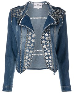 Декорированная джинсовая куртка Atelier zuhra