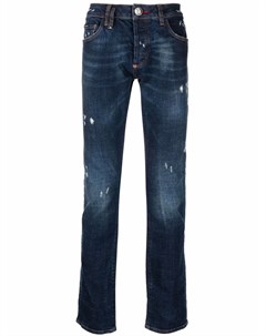 Прямые джинсы средней посадки Philipp plein