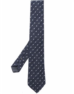 Шелковый галстук в мелкую точку Canali