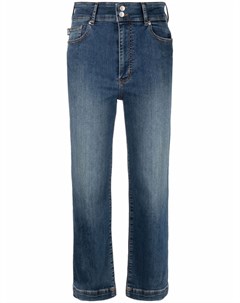 Укороченные джинсы с логотипом Love moschino
