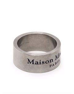 Массивное кольцо с логотипом Maison margiela