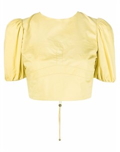 Укороченная блузка с короткими рукавами Pinko