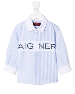 Рубашка с логотипом Aigner kids