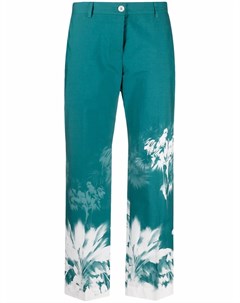 Укороченные брюки с цветочным принтом F.r.s for restless sleepers