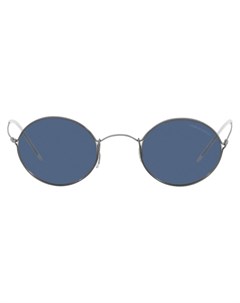 Солнцезащитные очки в круглой оправе Giorgio armani