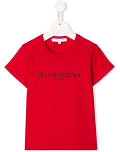 Футболка с короткими рукавами и логотипом Givenchy kids