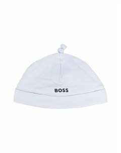 Шапка с вышитым логотипом Boss kidswear