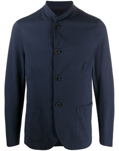Однобортный пиджак с воротником стойкой Harris wharf london