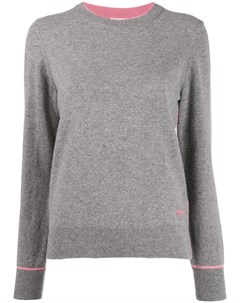 Кашемировый свитер с длинными рукавами и логотипом Tory burch